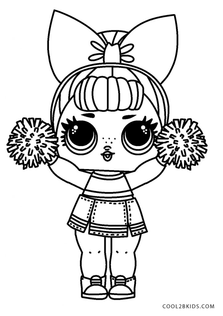 Free Printable L.O.L Coloring Pages For Kids