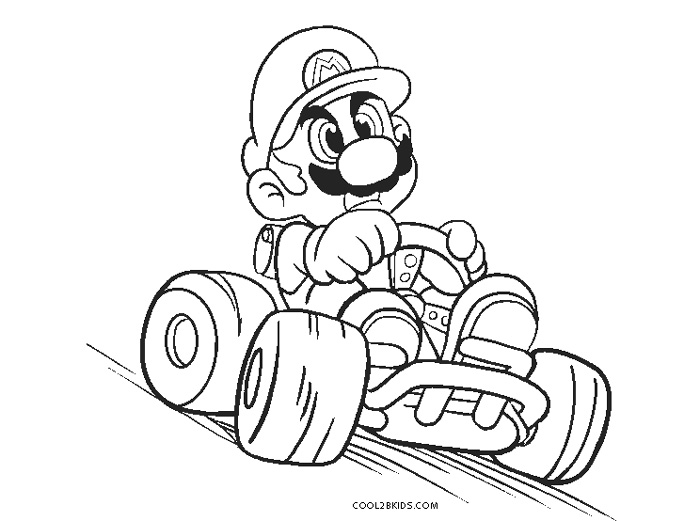 Bild von Mario-Kart-Ausmalbilder-Kostenlos