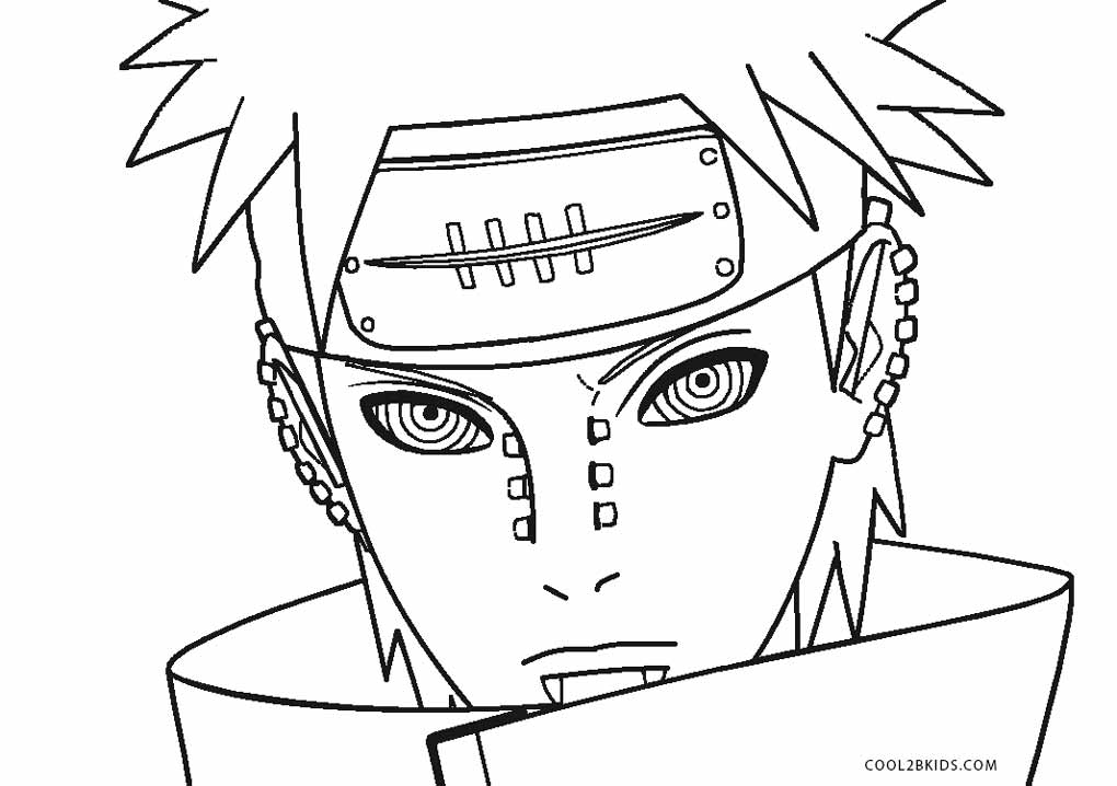 Ausmalbilder Naruto - Malvorlagen kostenlos zum ausdrucken