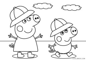 Peppa Pig para imprimir e colorir  Snoopy malvorlagen, Ausmalbilder zum  ausdrucken, Kinderfarben