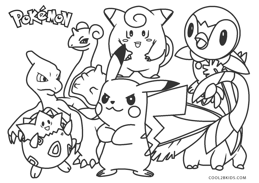Free Printable Pokemon Coloring Pages For Kids Free Printable Pokemon Coloring Pages For Kids