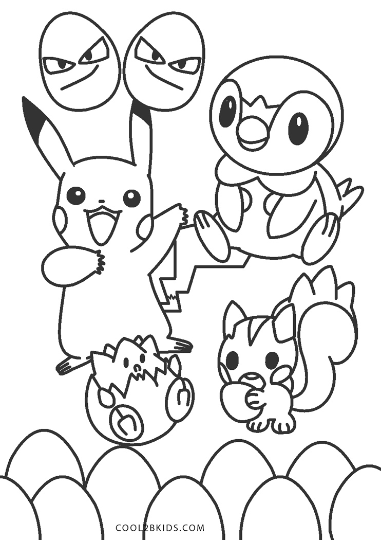 free printable pokemon coloring pages for kids