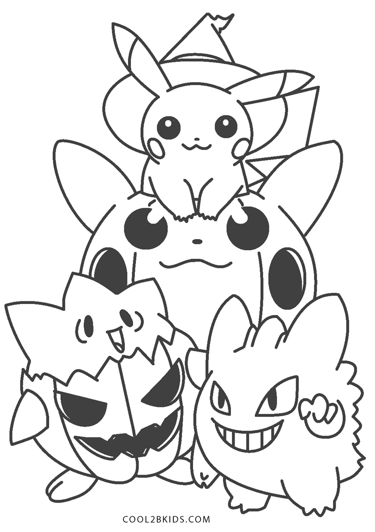 Free Printable Pokemon Coloring Pages For Kids