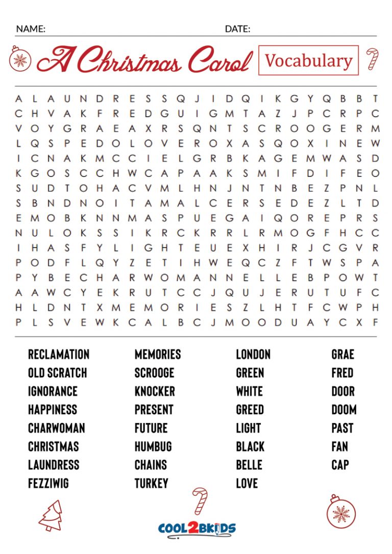Printable Christmas Word Search Cool2bKids Printable Christmas Word Search Cool2bKids
