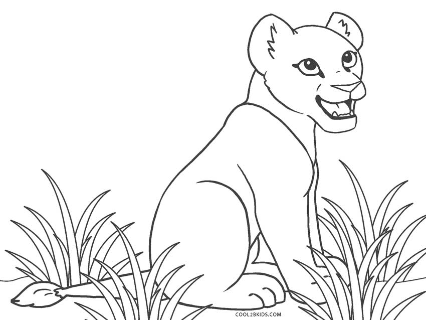 Coloriages Lion Coloriages Gratuits A Imprimer