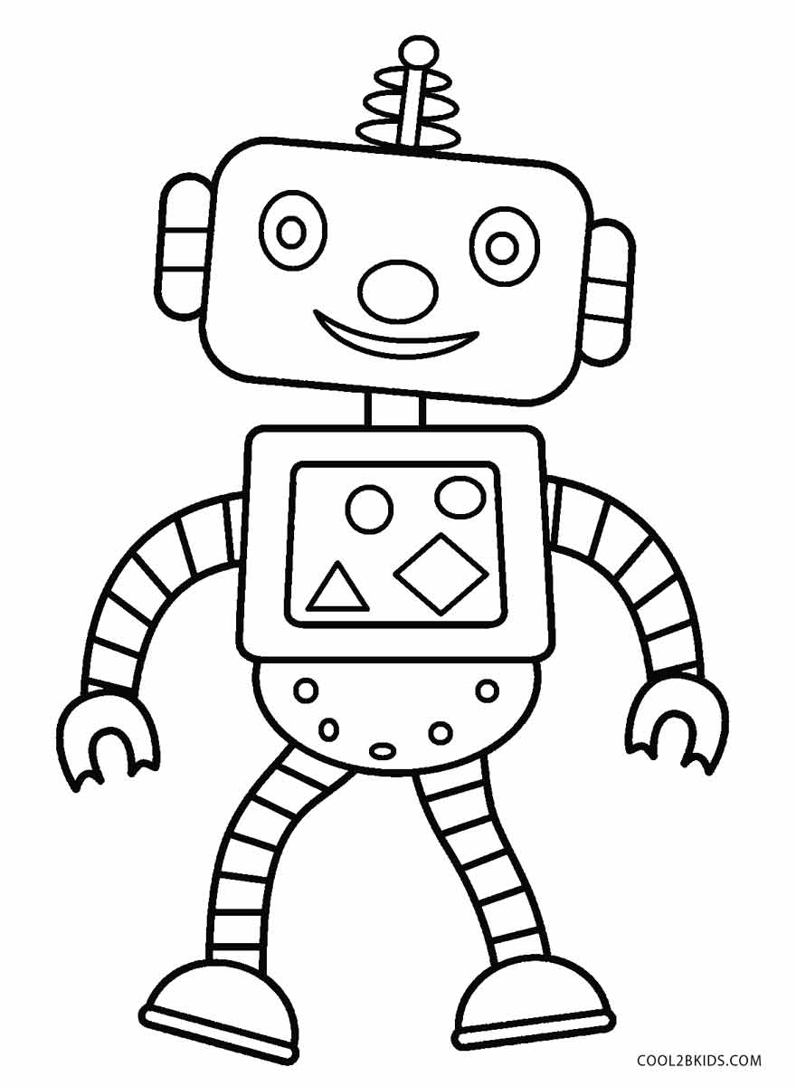 Coloriages Robot Coloriages Gratuits Imprimer