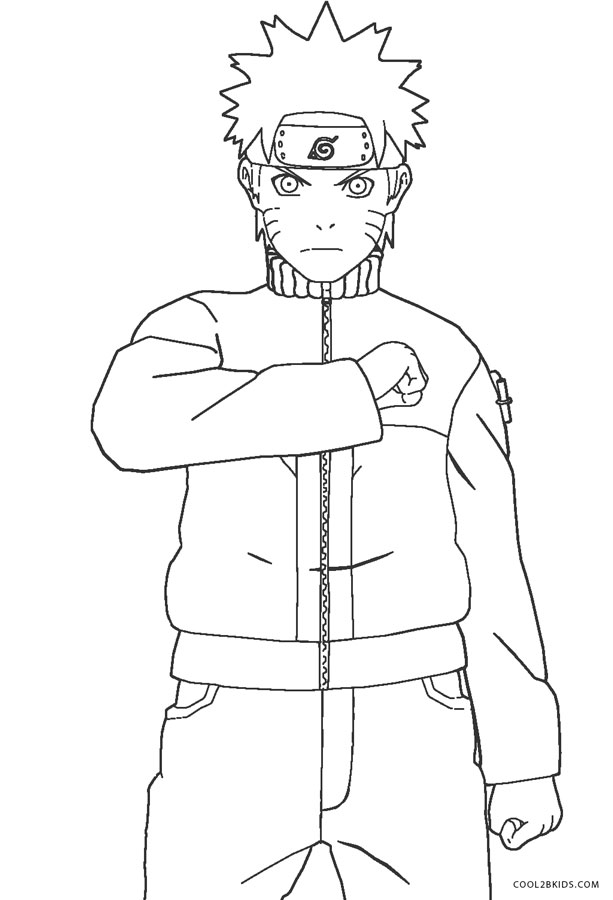 90 Desenhos do Naruto para Colorir e Imprimir