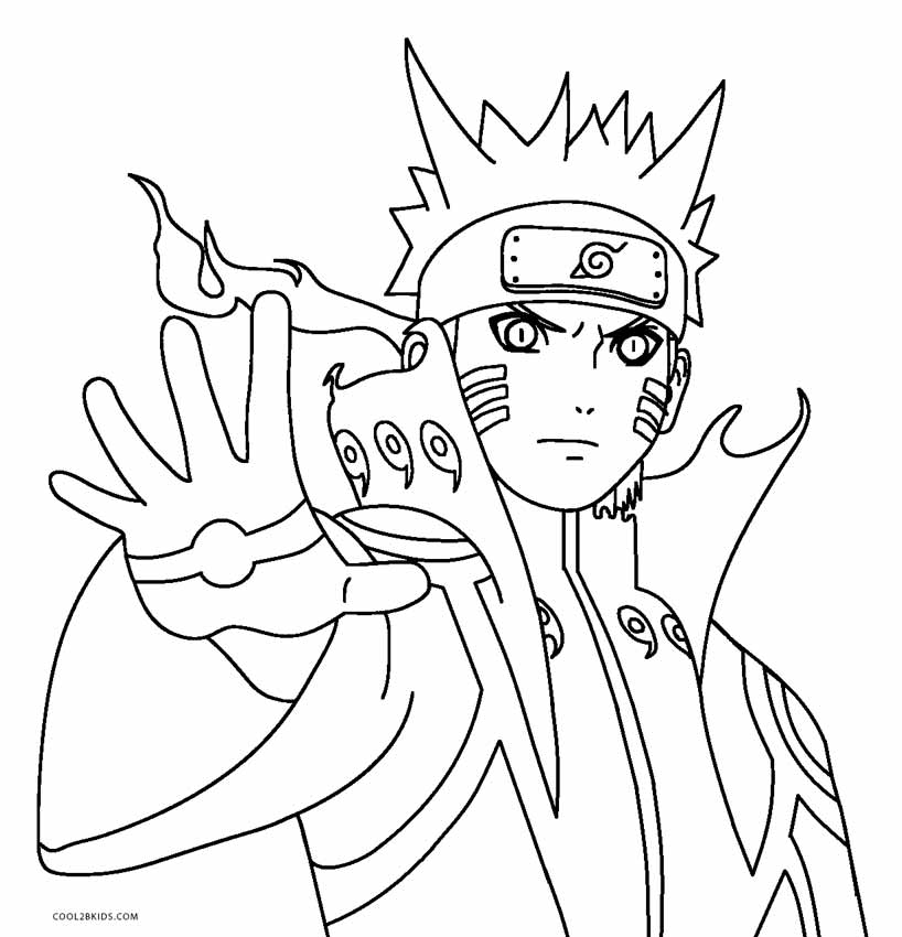 Imagens Para Colorir: Naruto