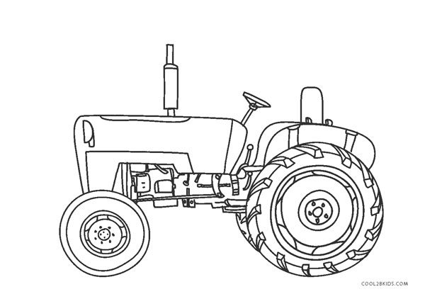 trator com ilustração para colorir de veículo de rosto 11416477 Vetor no  Vecteezy