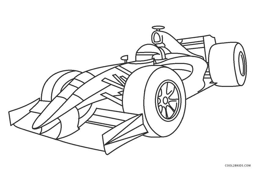 Desenhos de Carro de Corrida para Colorir - 110 imagens impressão grátis