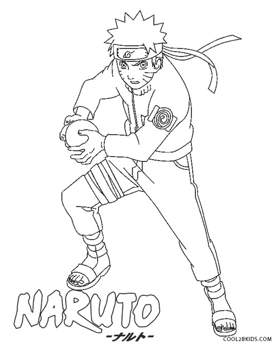 Mais de 170 desenhos do Naruto para colorir –