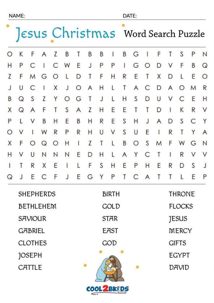 Religious Christmas Word Search Free Printable Templates Religious Christmas Word Search Free Printable Templates