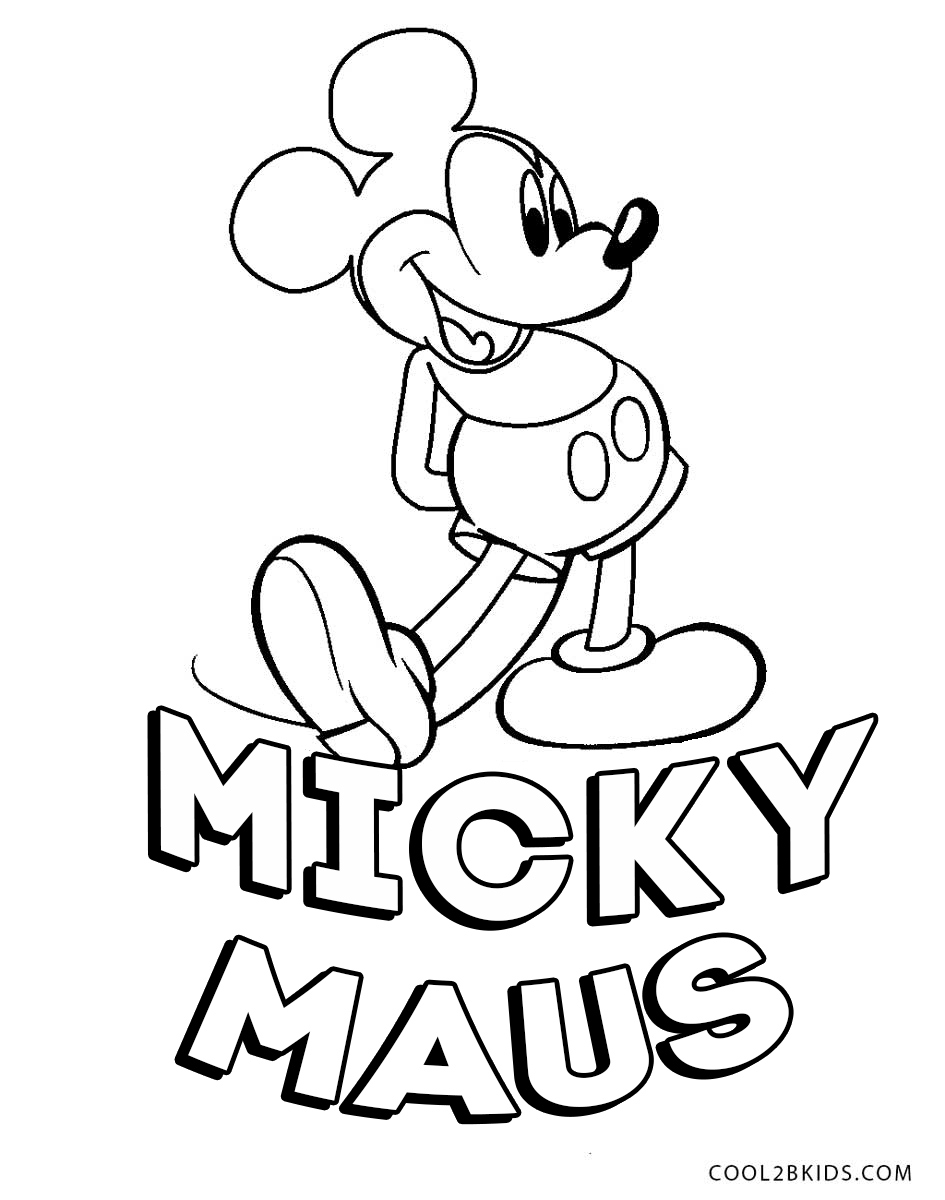 Bild von Malvorlagen-Micky-Maus-Kostenlos