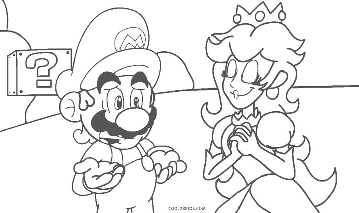 Coloriages Mario Bros Coloriages Gratuits A Imprimer