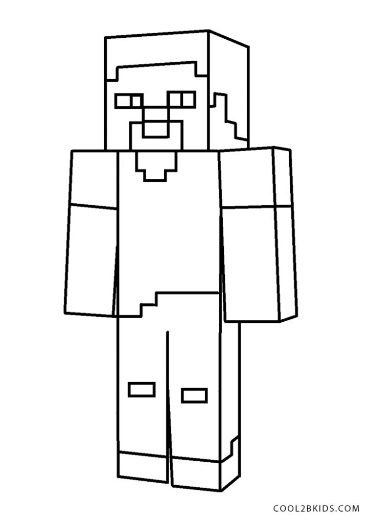 Ausmalbilder Minecraft - Malvorlagen kostenlos zum ausdrucken