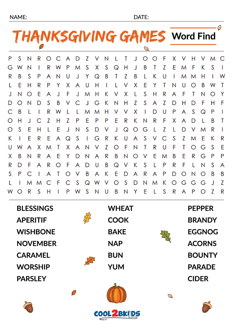 Best thanksgiving trivia