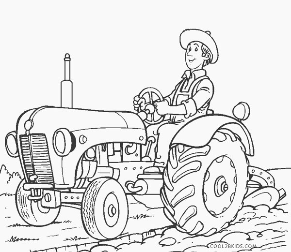 Desenho e Imagem Trator Campo para Colorir e Imprimir Grátis para Adultos e  Crianças 