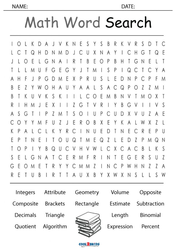 Printable 5th Grade Word Search - Cool2bKids