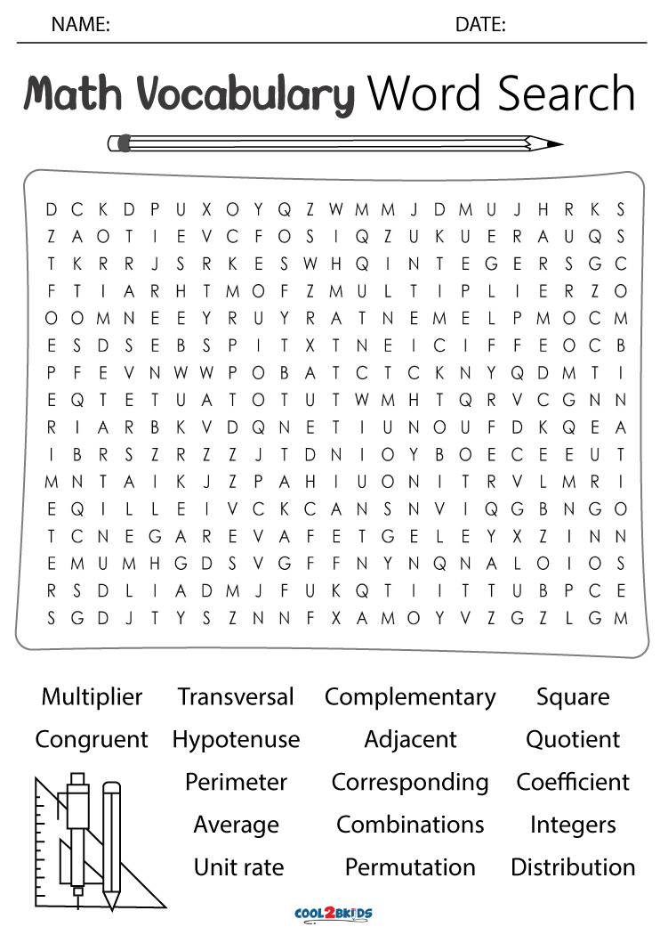 Printable 5th Grade Word Search Cool2bkids Printable 5th Grade Word