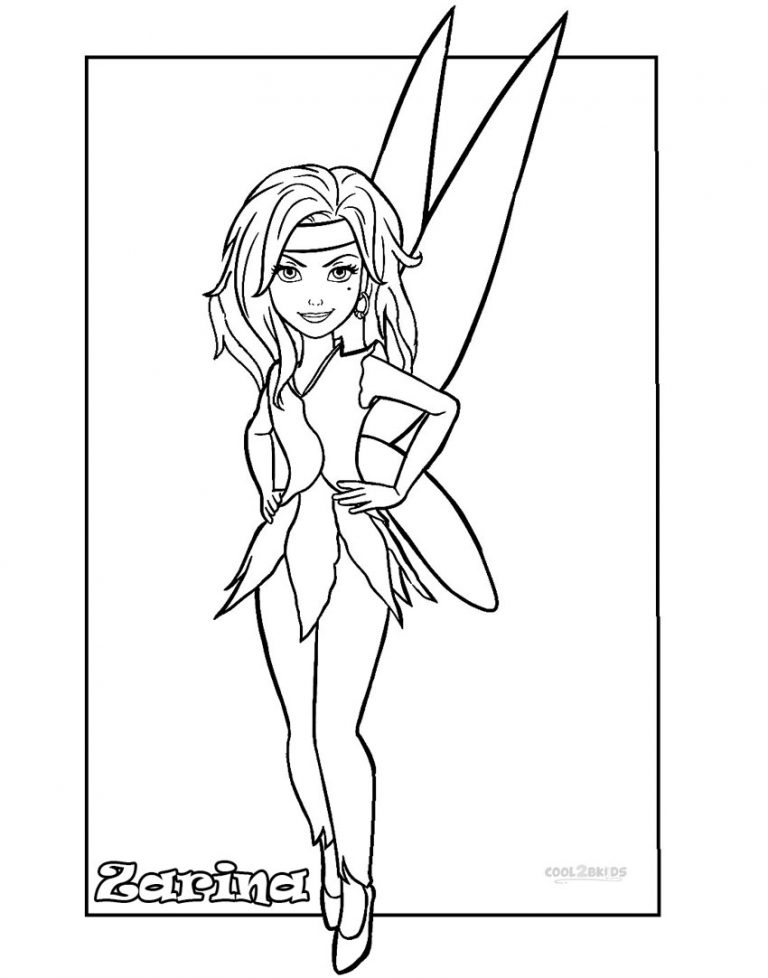 Coloriages  Fées Disney  Coloriages Gratuits à Imprimer
