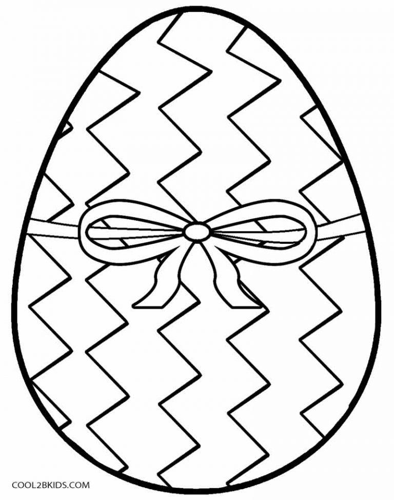 Coloriages - œuf de Pâques - Coloriages Gratuits à Imprimer