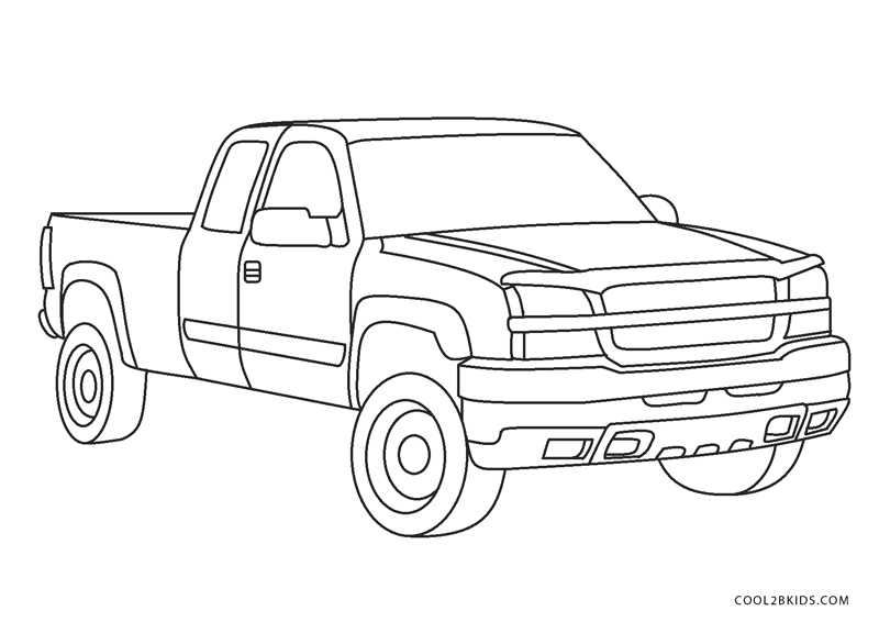 caminhão arqueado desenho para colorir
