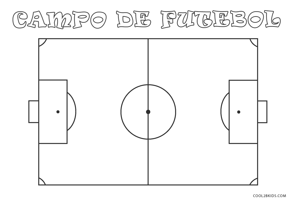 Desenhos de Futebol para colorir Jogo