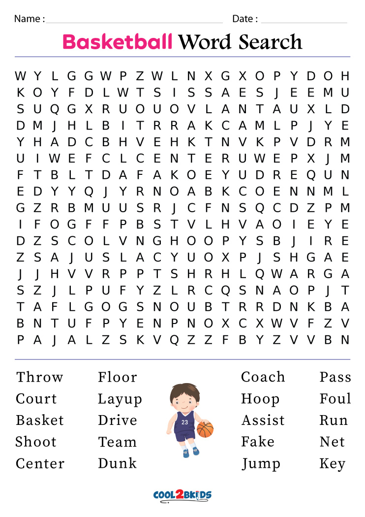 free printable word search puzzles for kids cool2bkids