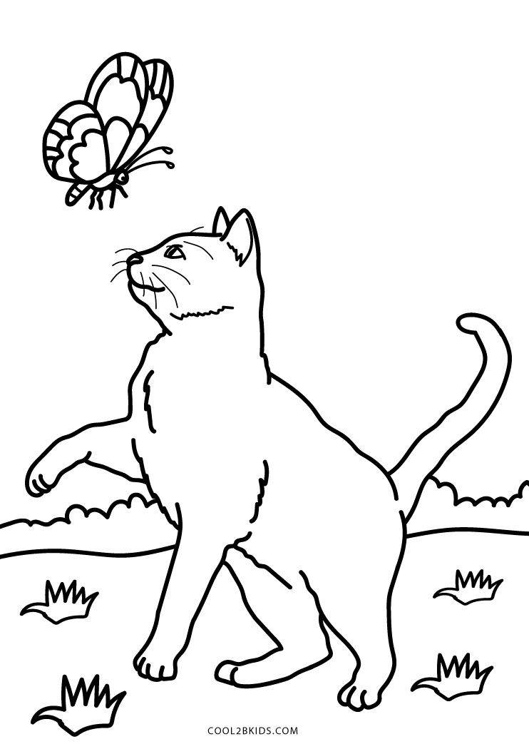 Coloriages  Chat  Coloriages Gratuits à Imprimer