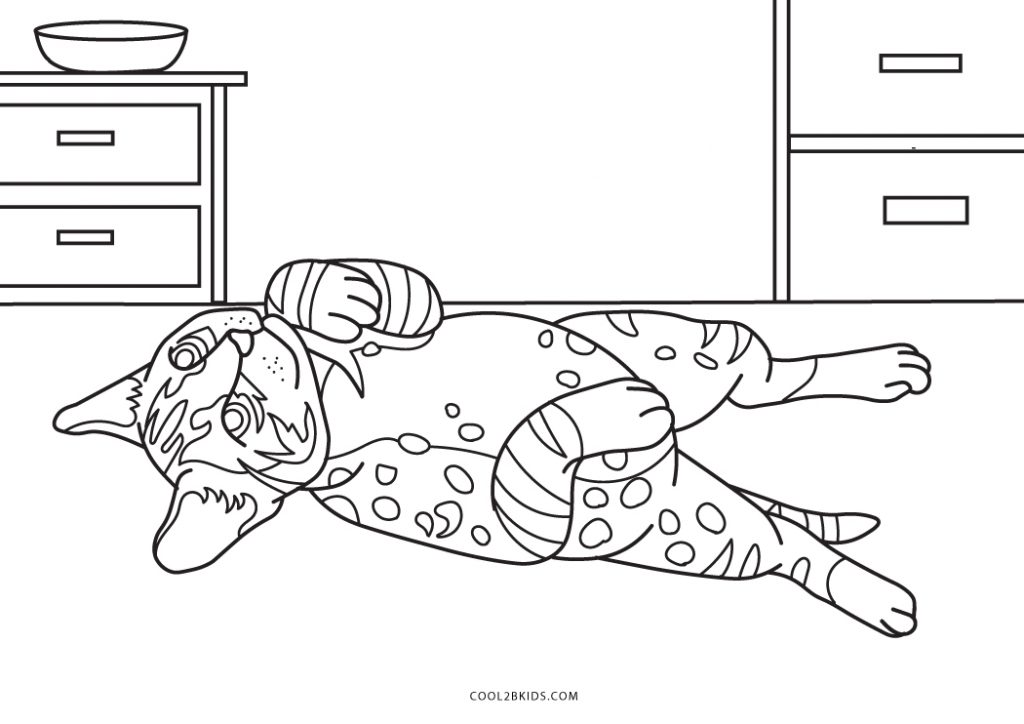 Coloriages  Chat  Coloriages Gratuits à Imprimer