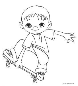 Coloriages  Garçon  Coloriages Gratuits à Imprimer