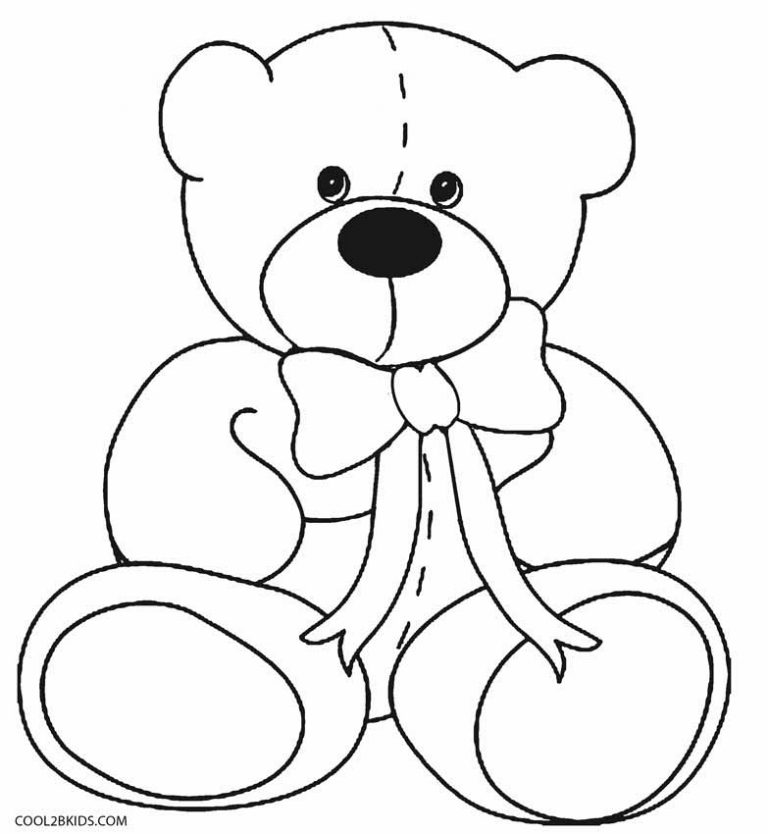 Coloriages  Nounours  Coloriages Gratuits à Imprimer