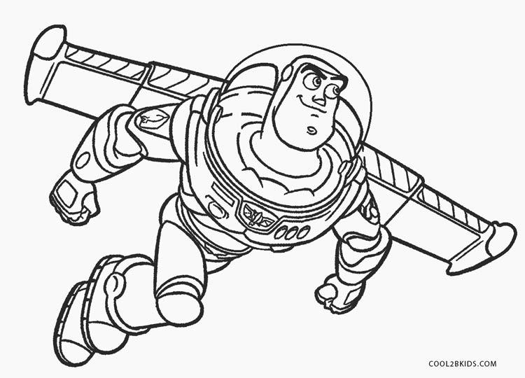 Dessin De Buzz L Eclair A Imprimer Coloriages - Buzz l'Éclair - Coloriages Gratuits à Imprimer