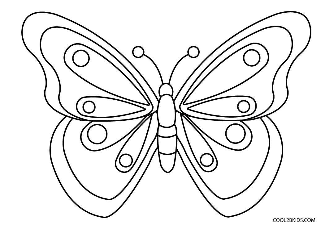 Coloriages Papillon Coloriages Gratuits à Imprimer