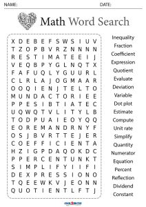 printable 6th grade word search cool2bkids