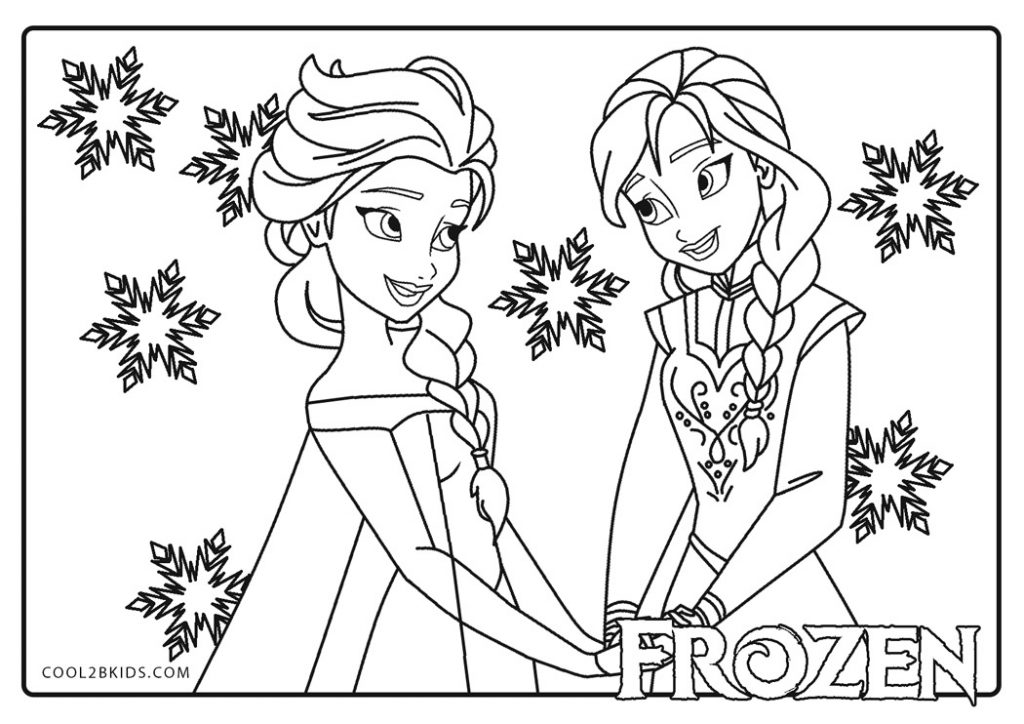Coloriages  Elsa  Coloriages Gratuits à Imprimer