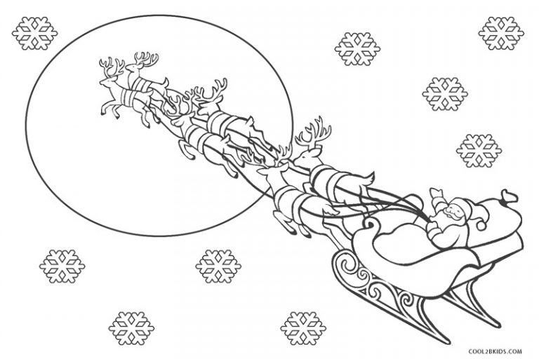 Coloriages - Renne - Coloriages Gratuits à Imprimer