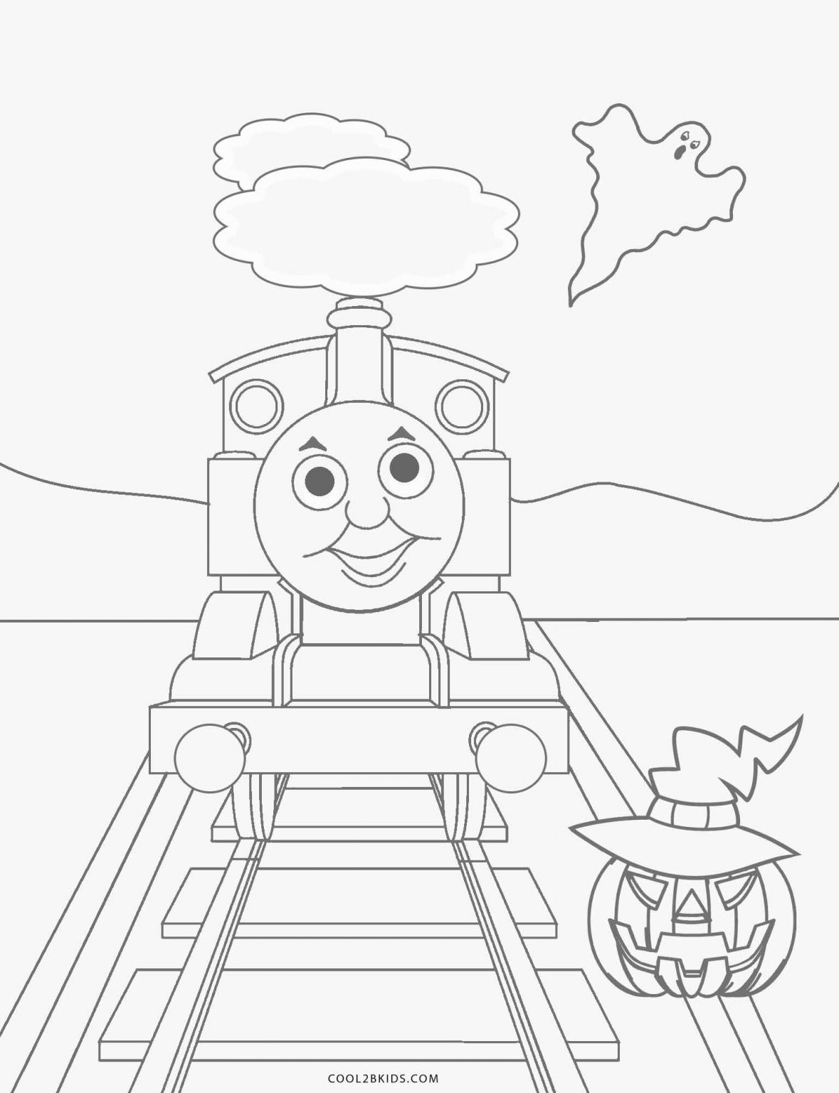 Coloriages - Thomas Le Train - Coloriages Gratuits à Imprimer