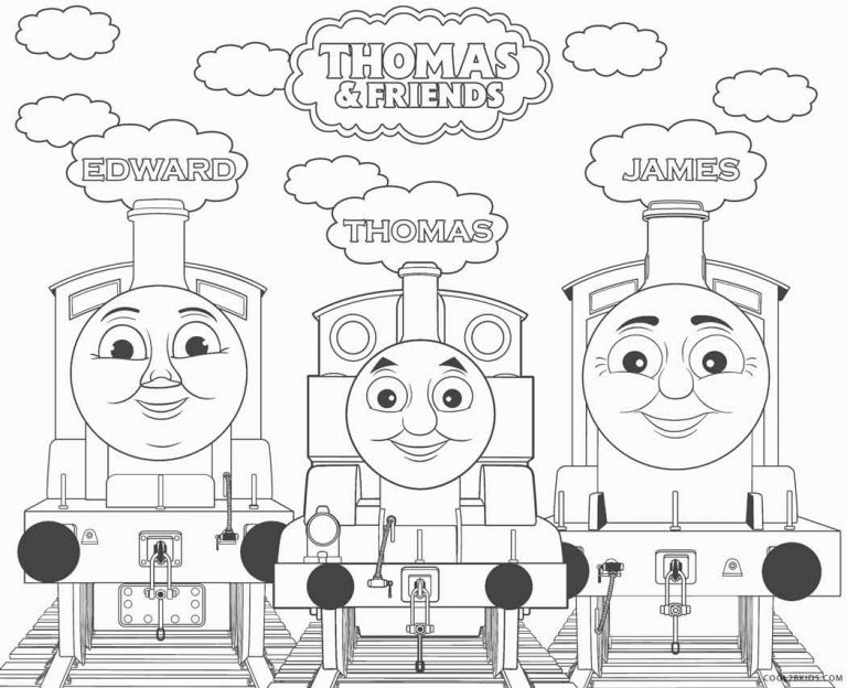 Coloriages  Thomas Le Train  Coloriages Gratuits à Imprimer
