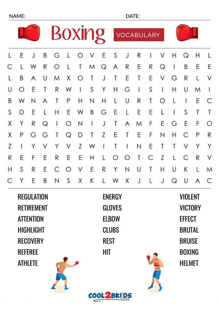 Printable Easy Word Search - Cool2bKids