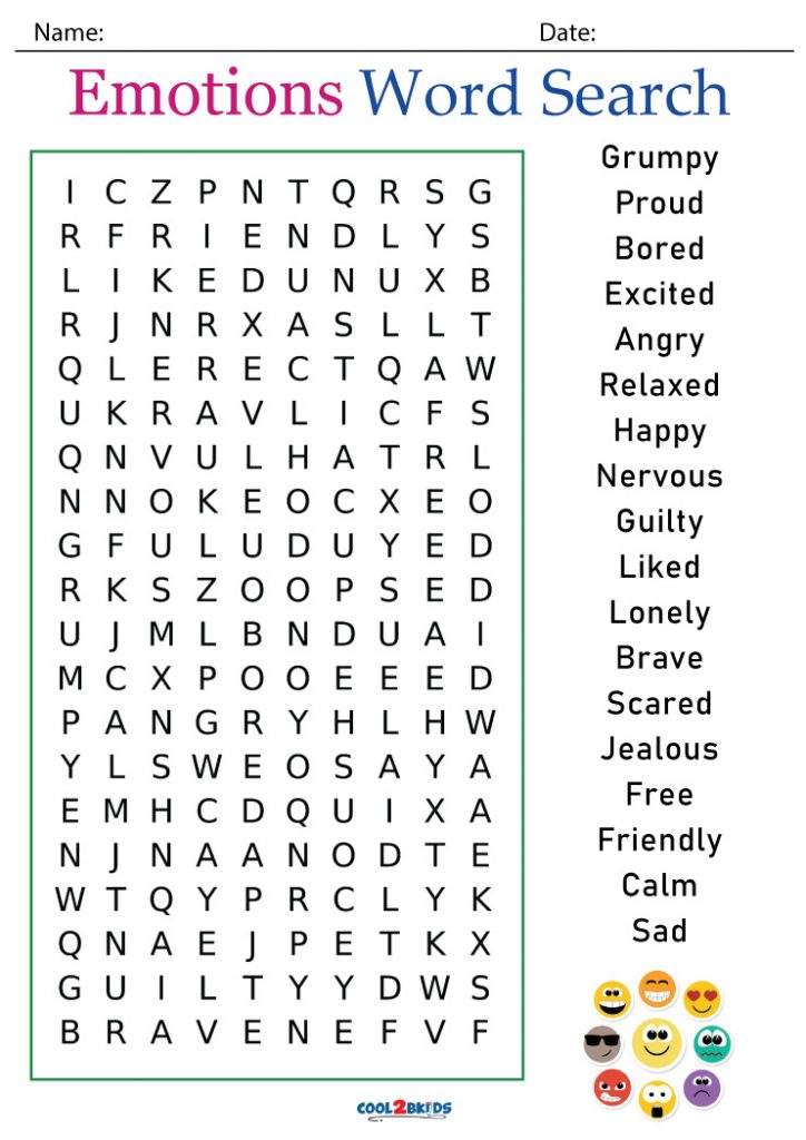 feelings-and-emotions-wordsearch-with-key-english-esl-word-search