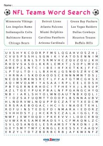 printable football word search cool2bkids