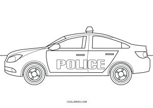 Free Printable Police Car Coloring Pages For Kids