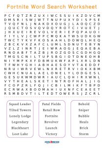 Fortnite Word Search: Season 5 by Pencraft Puzzle Books