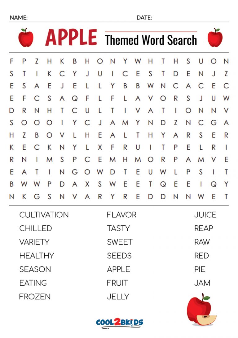 Printable Easy Word Search Cool2bKids Printable Easy Word Search Cool2bKids