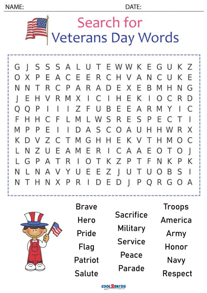 Printable Words Searches