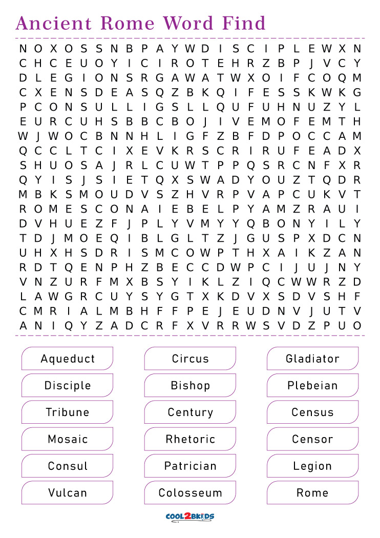 free printable word search puzzles for kids cool2bkids