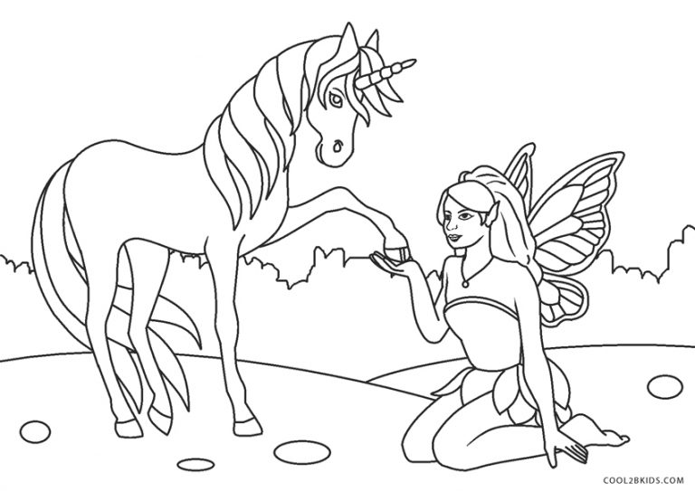 Coloriages  Fée  Coloriages Gratuits à Imprimer