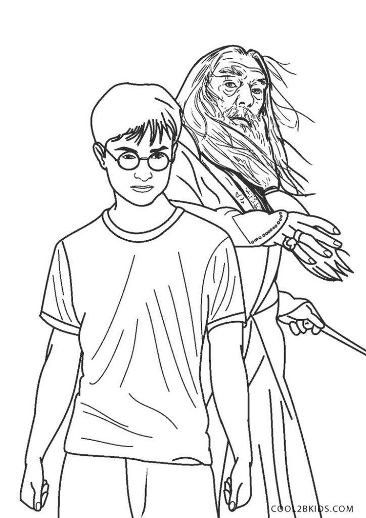 Coloriages  Harry Potter  Coloriages Gratuits à Imprimer