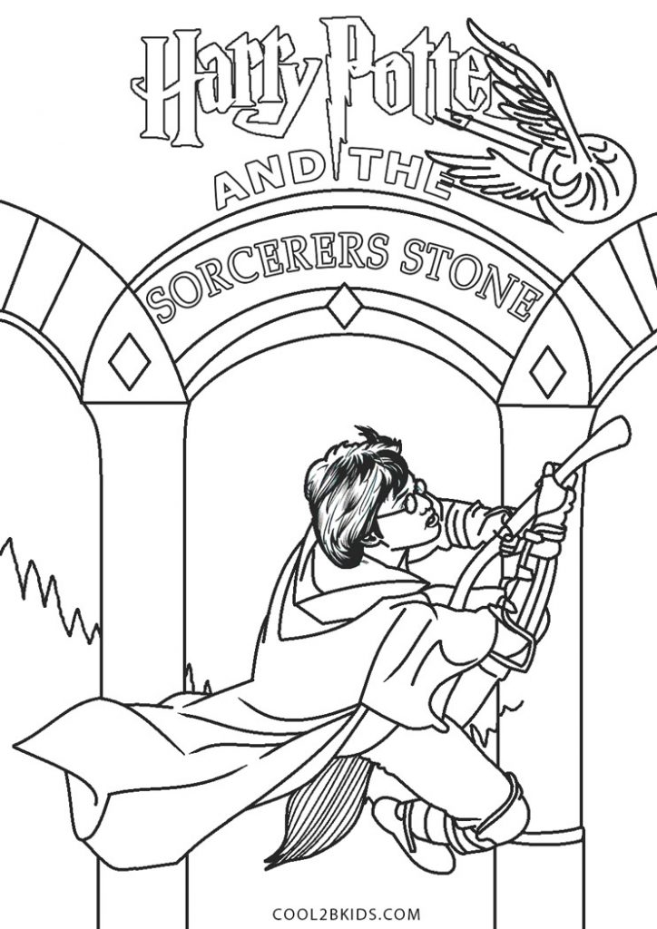 Coloriages  Harry Potter  Coloriages Gratuits à Imprimer